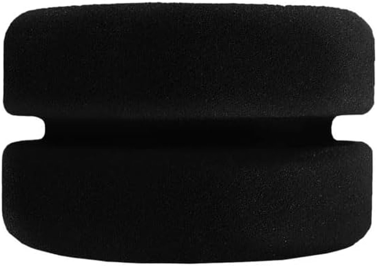 Schuimrubberen Applicator Pad - Foam Pad - Auto Onderhoud - Super Allrounder Schuim - 9 cm - Grijs
