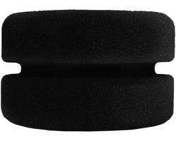 Schuimrubberen Applicator Pad - Foam Pad - Auto Onderhoud - Super Allrounder Schuim - 9 cm - Grijs