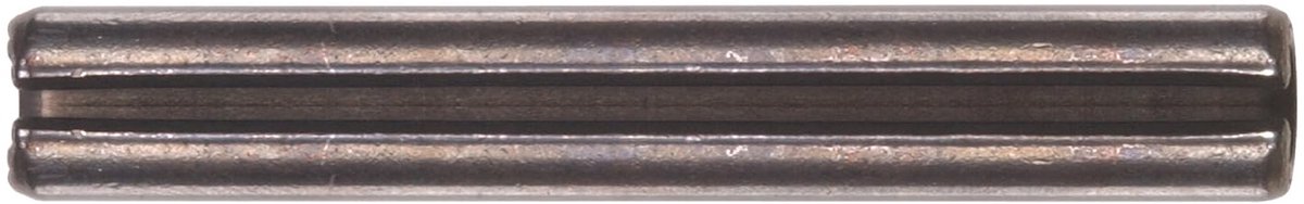 Spanpen - Veerpen Borgpen - Bevestigen Onderdelen - Roestvrij Staal - 5/16 x 2 inch - Zilverkleurig