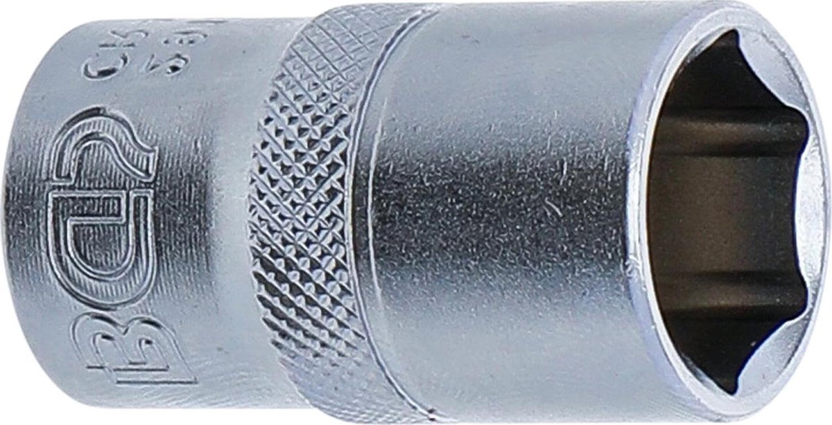 Dopsleutel Zeskant - Steeksleutel 1/2 - Vastzetten Moeren - Pro Torque Profiel - 16 mm - Zilver