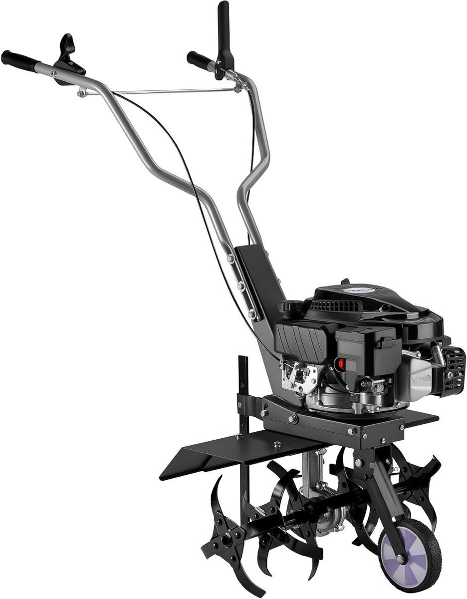 Tuinfrees Petrol - Bodemfrees Grondbewerker - Bodem Voorbereiden - 60 cm Werkbreedte - 29 kg - Rood
