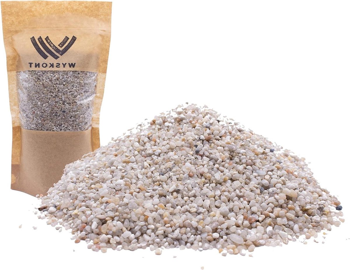 Aquarium Grind - Siergrind Kiezels - Aquarium Decoratie - 100% Natuurlijk Riviergrind - 15kg - Natuurlijk Gekleurd
