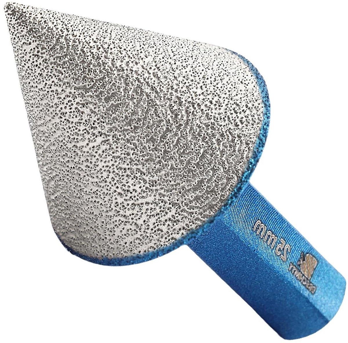 Diamant Vingerfrees - Freesboor Gatvergroter - Bestaande Gaten Bewerken - Schuine Randen Ontlasten - 25mm - Zilver
