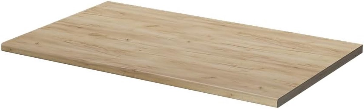 Keukenwerkblad - Aanrechtblad Werkblad - Keukenrenovatie - Makkelijk schoon te maken - 100 cm breed - Eiken goud