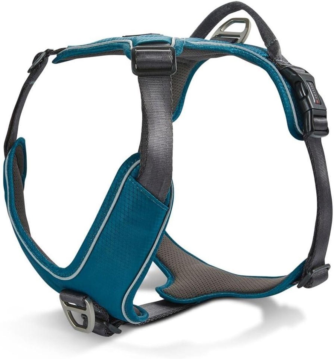 WOLTERS Tableware Active Pro Comfort Dog Harness, Various Sizes and Colours, Size: 60-75 cm, Colour: Petrol/Anthracite