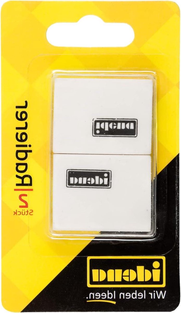 Gum voor potlood - 2 stuks