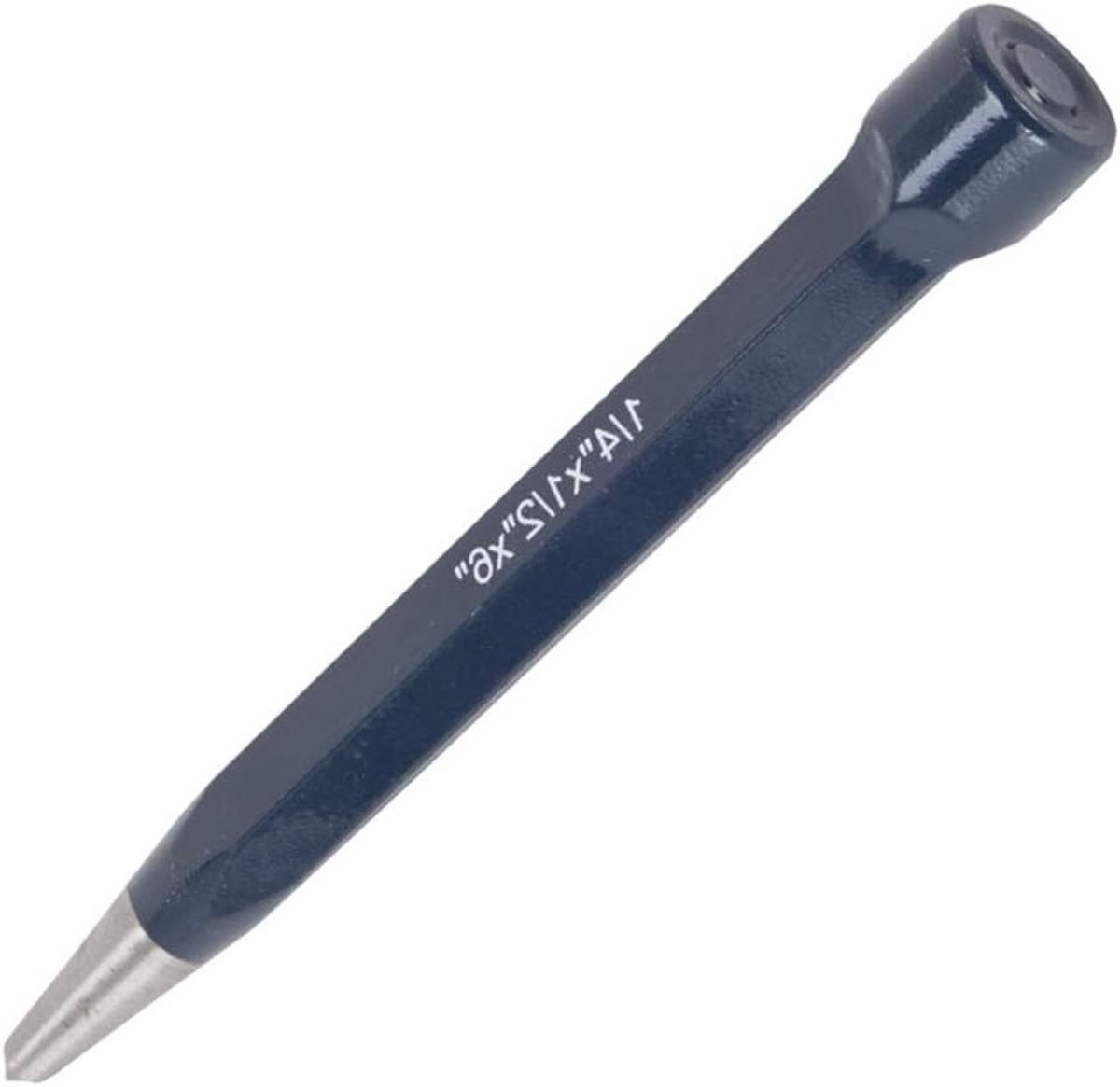 Center Punch - Metaal marker - Markeren van metaal - Versterkt zeskantschacht - 6 inch lengte - Blauw