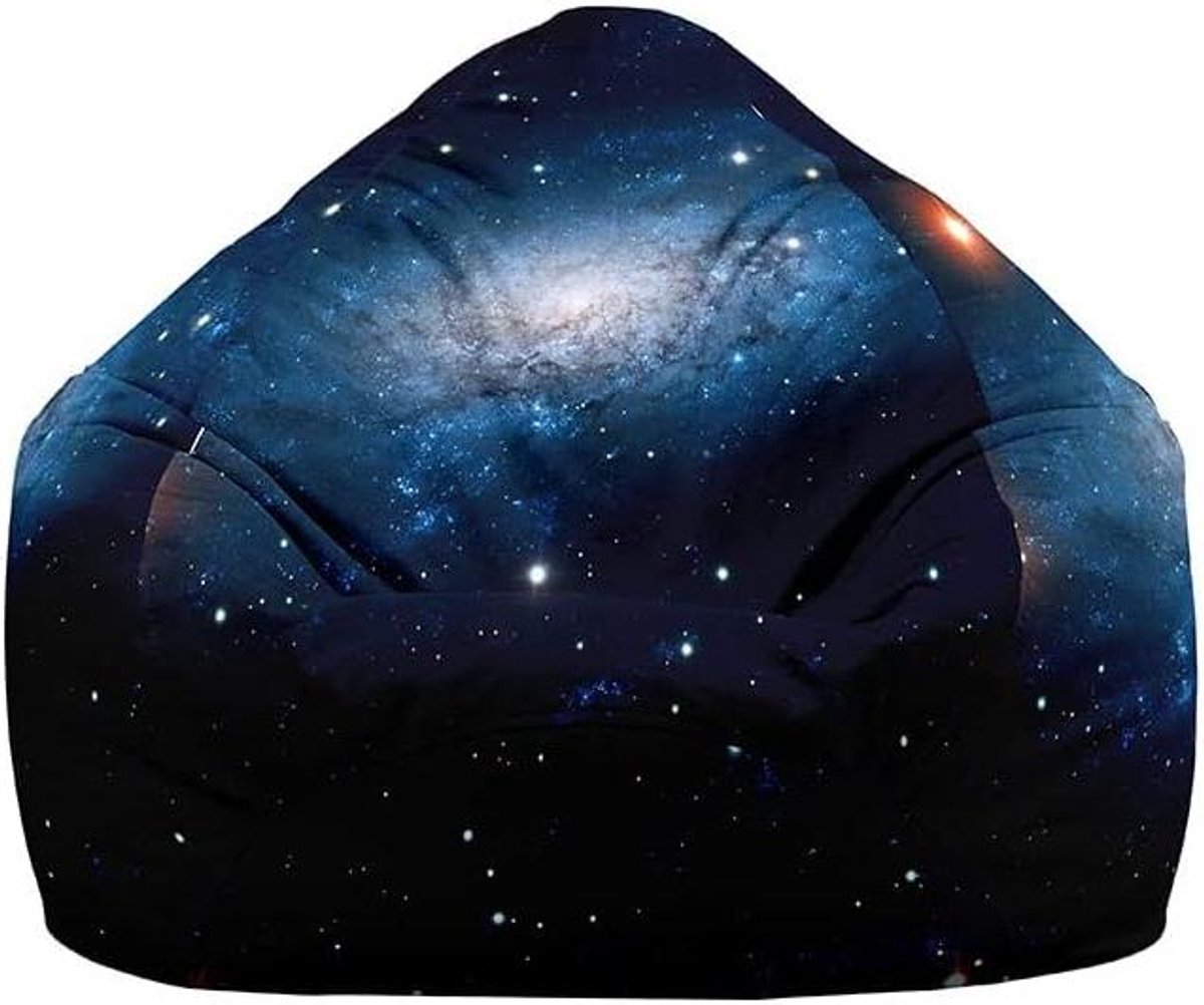 Zitzak Stoelhoes - Opbergzak Zitzak - Ontspannen Zitten - Zonder Vulling - 80 x 90 cm - Aurora Borealis