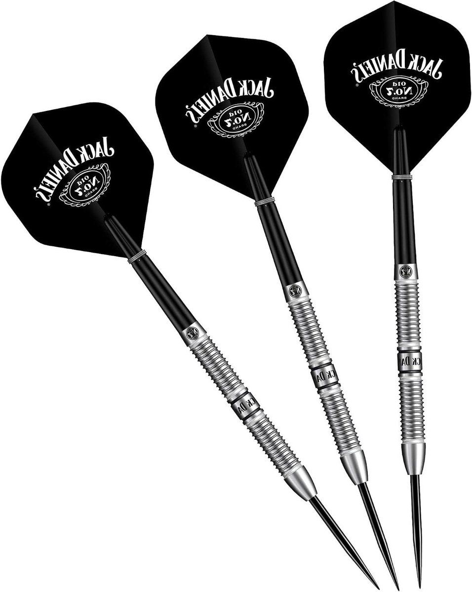 Stalen Darts - Dartpijlen Set - Precisie Werpen - 80% Wolfram Body - 22 gram - Zwart
