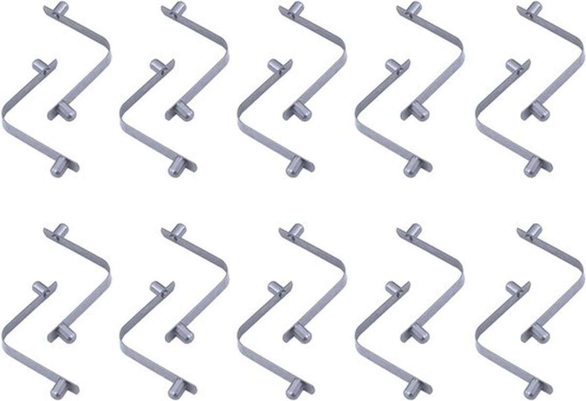 Young Wolf 20X V-Clips RVS voor Zwembad en Tuinaccessoires