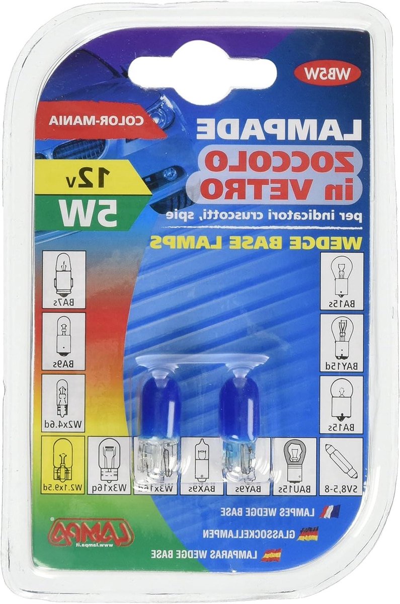 Autolampen Set - Interieurlampjes - Interieur Verlichting - Glas Sockel - 5 Watt - Blauw