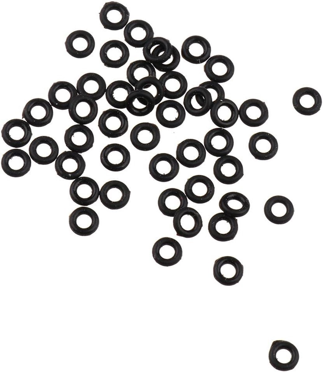 Dart O-ringen - Shaft ringen Dart accessoires - Dartspel verbeteren - Voorkomt losschietende shafts - 100 stuks - Zwart