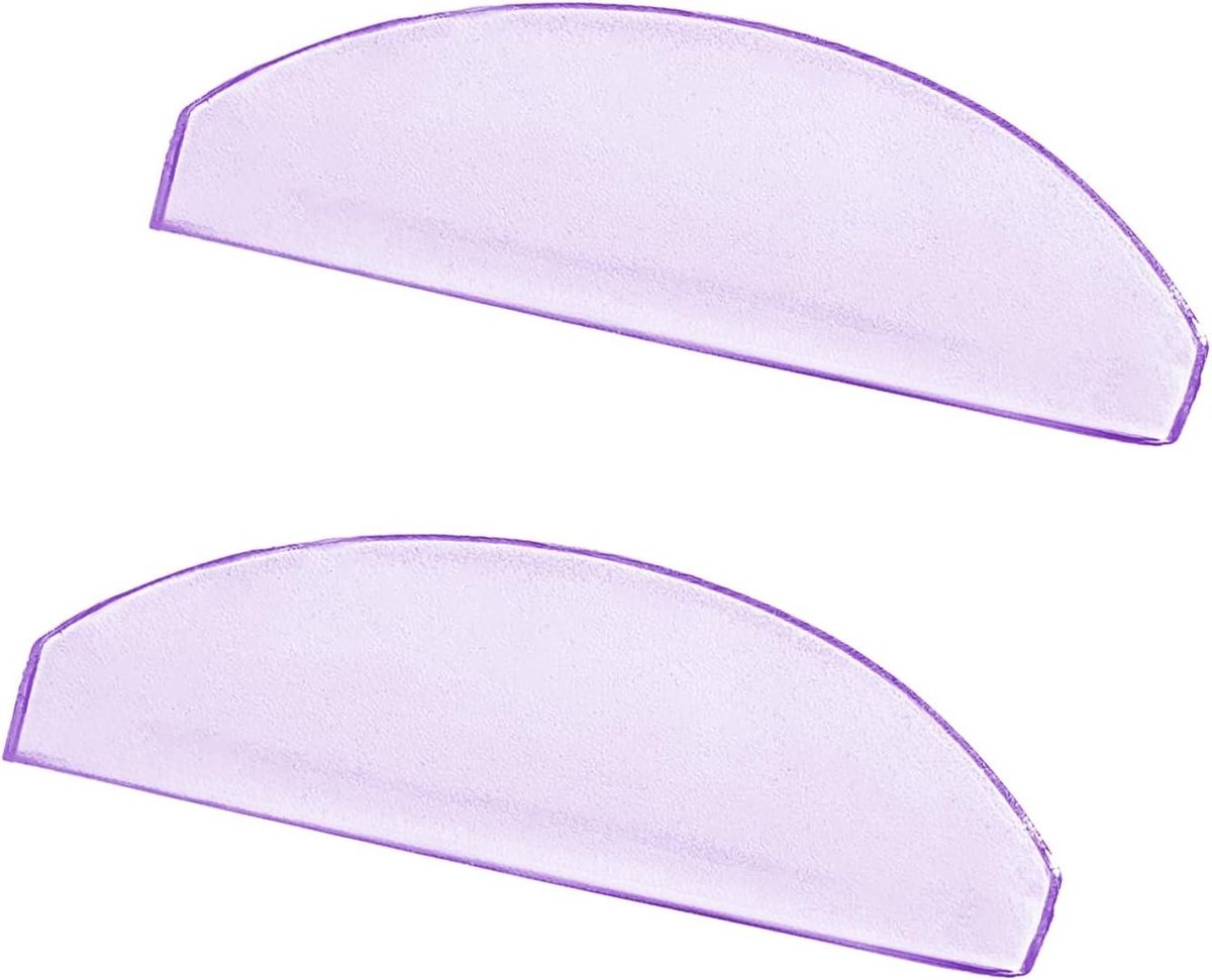Platte wimperlift pads - Wimperlift staven - Wimpers permanenten - Lijmloze pads - 1 mm dun - Paars