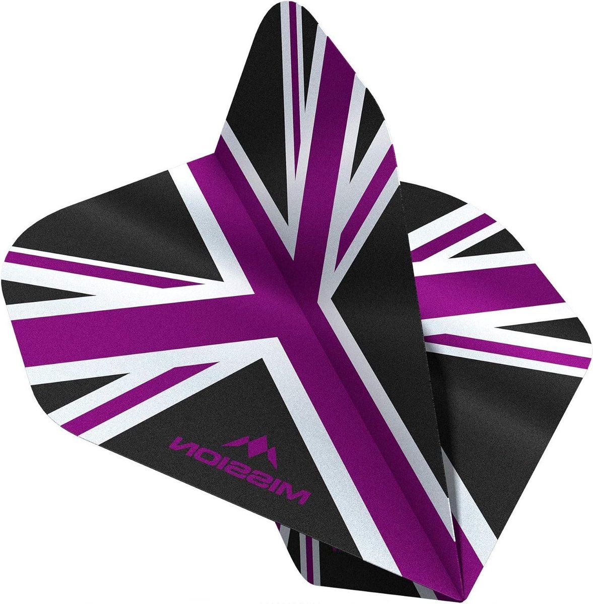 Darts Flights - Vliegjes Dartpijlen - Precisie Werpen - 100 Micron Materiaal - Standaard Vorm - Paars