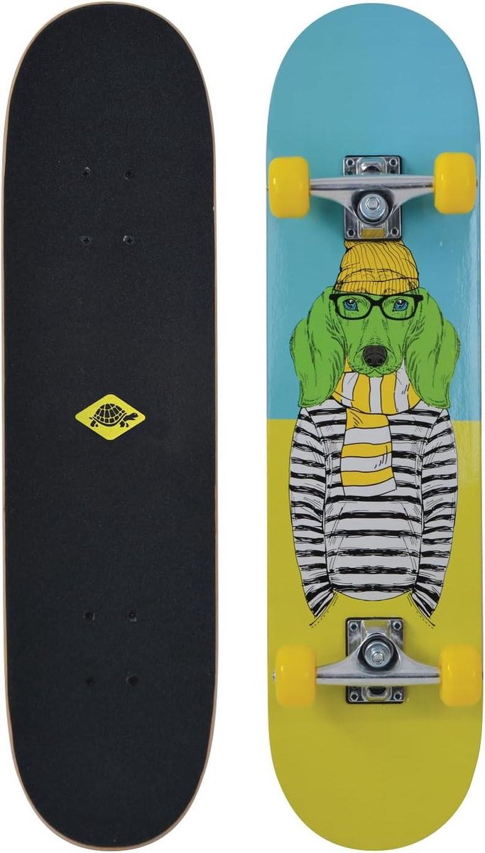 Skateboard Kicker Freestyle Board Cruiser Board Straat skateboarden Dubbele kick deck 79 x 20 cm
