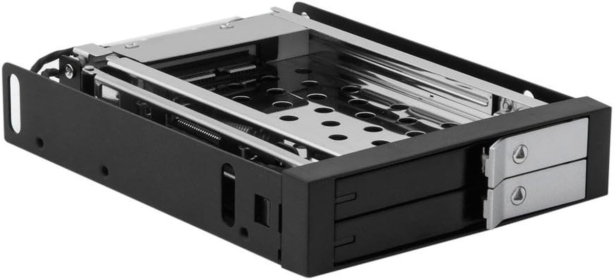 Interne Harde Schijf Behuizing - Mobiel Rack - Opslag Uitbreiden - Ladeloos Hot Swap - 25 inch - Zwart