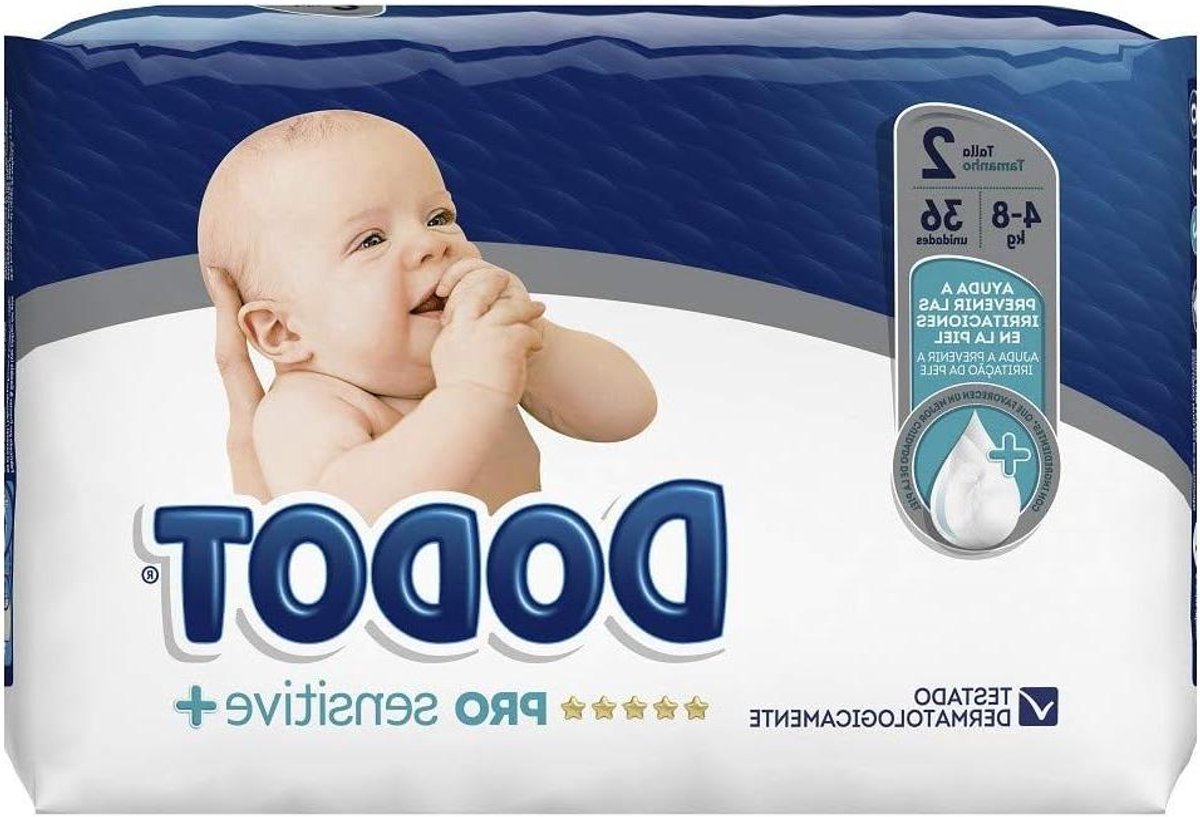 Baby Luiers - Luier Broekjes - Baby Verzorgen - Pro-Sensitive Huid - 4-8 kg - Wit