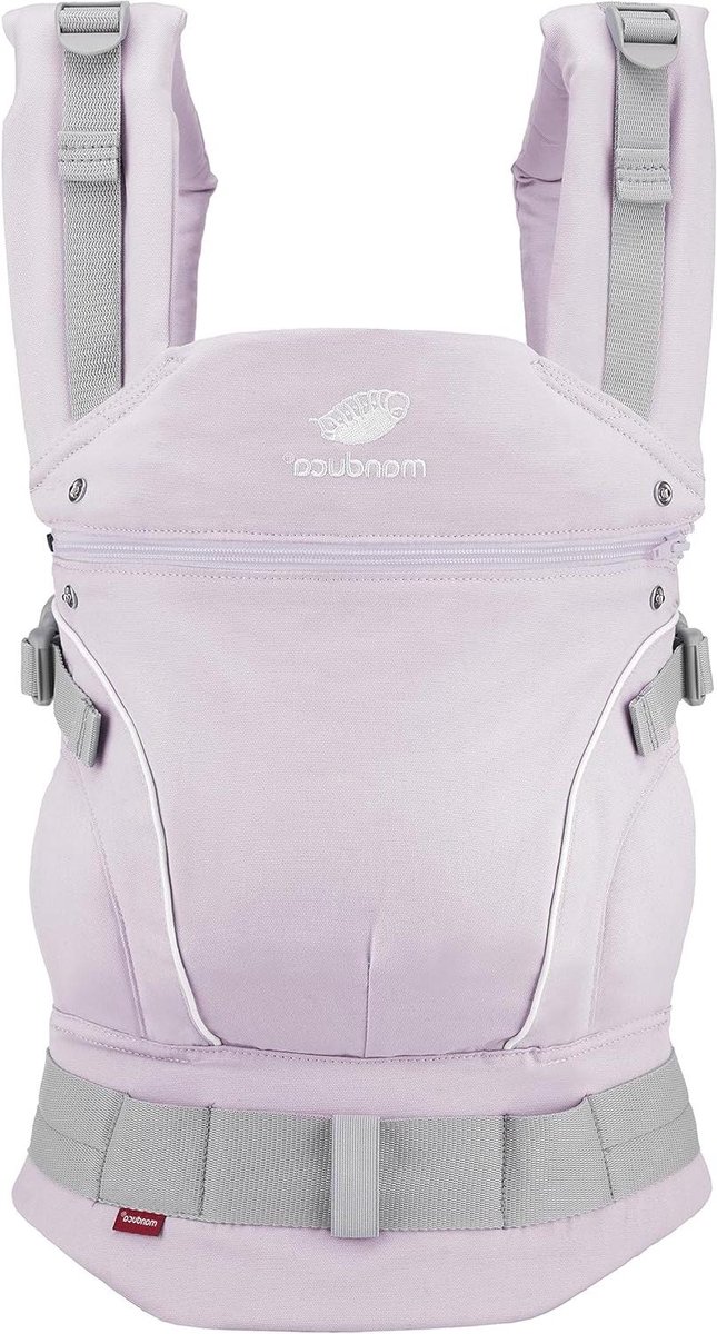 Ergonomische Babydrager voor Pasgeborenen en Peuters (3,5-20 kg) - Voor-, Heup- en Rugdraagpositie