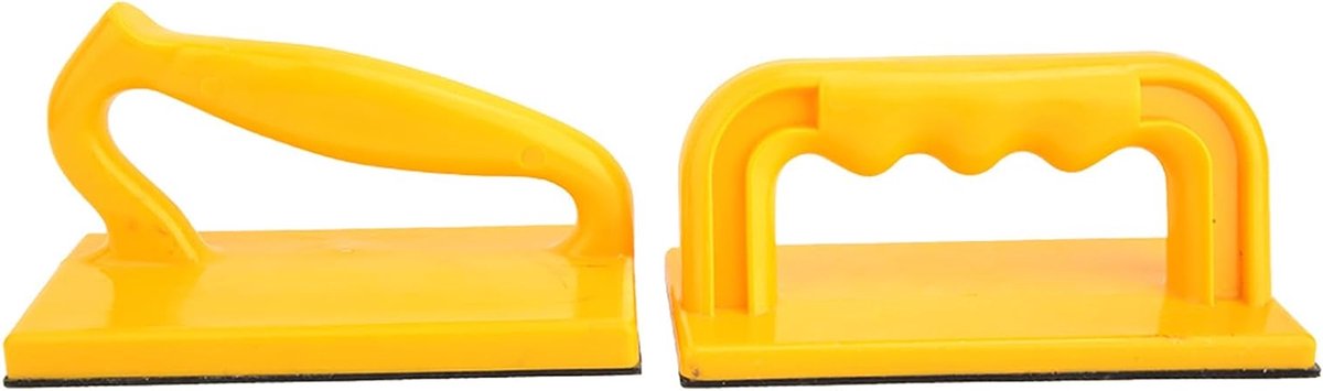 Duwstok Veiligheid - Houtbewerking Tool - Veilig Zagen - Ergonomisch Ontwerp - 2 Stuks - Geel