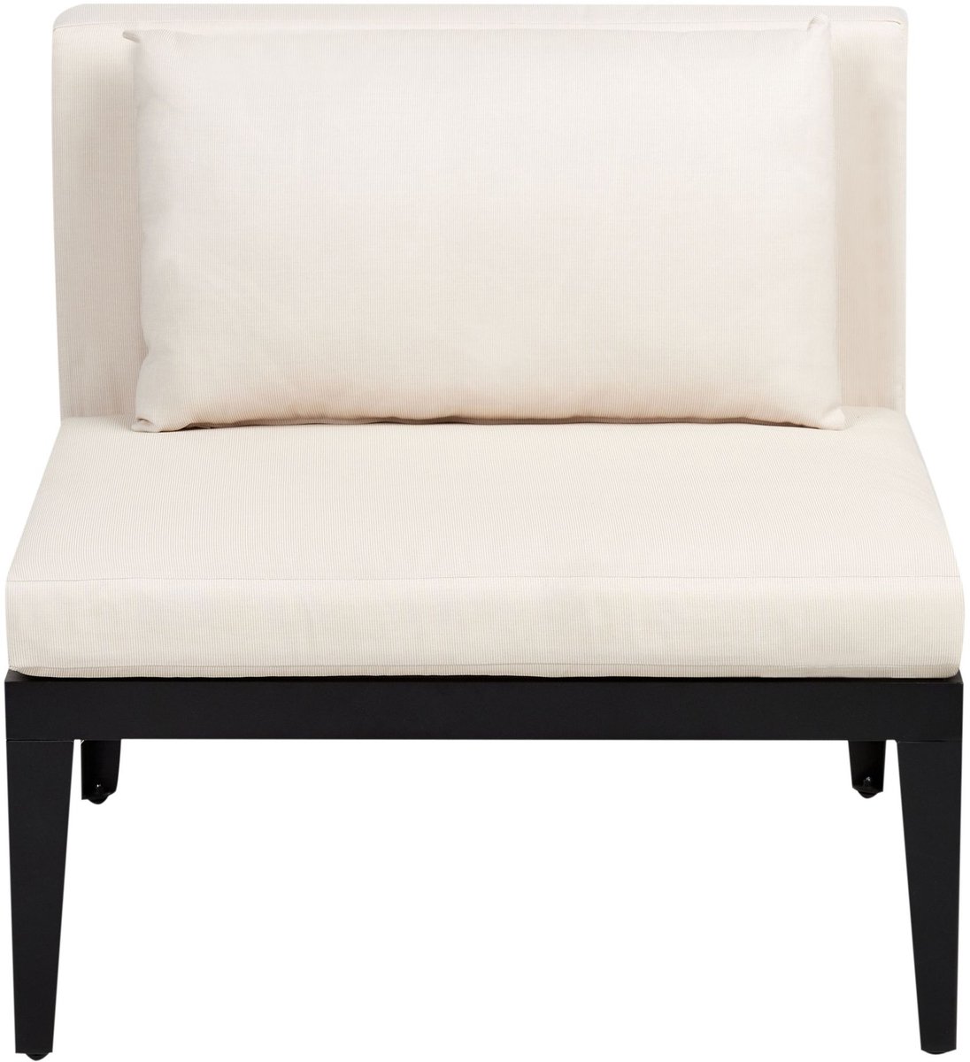 BRACCIANO - Loungeset 4-zits - Lichtbeige - Links - Acaciahout