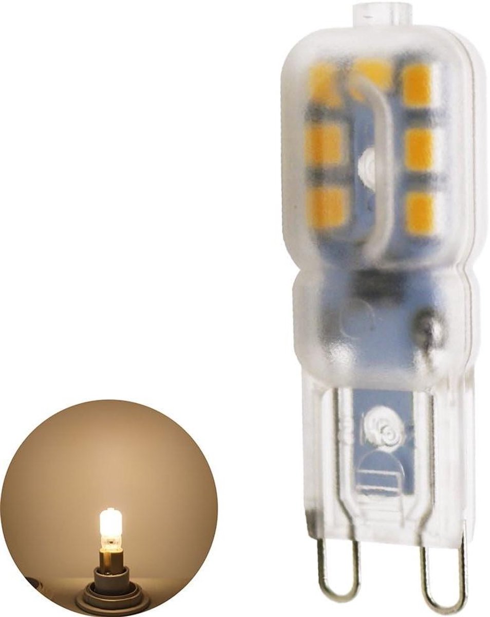 LED Lamp - G9 Fitting - Decoratieve Verlichting - Energiezuinig Model - 1.5 Watt - Warm Wit