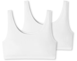 Uncover by Schiesser 2 PACK Bustier - Dames Beha - wit