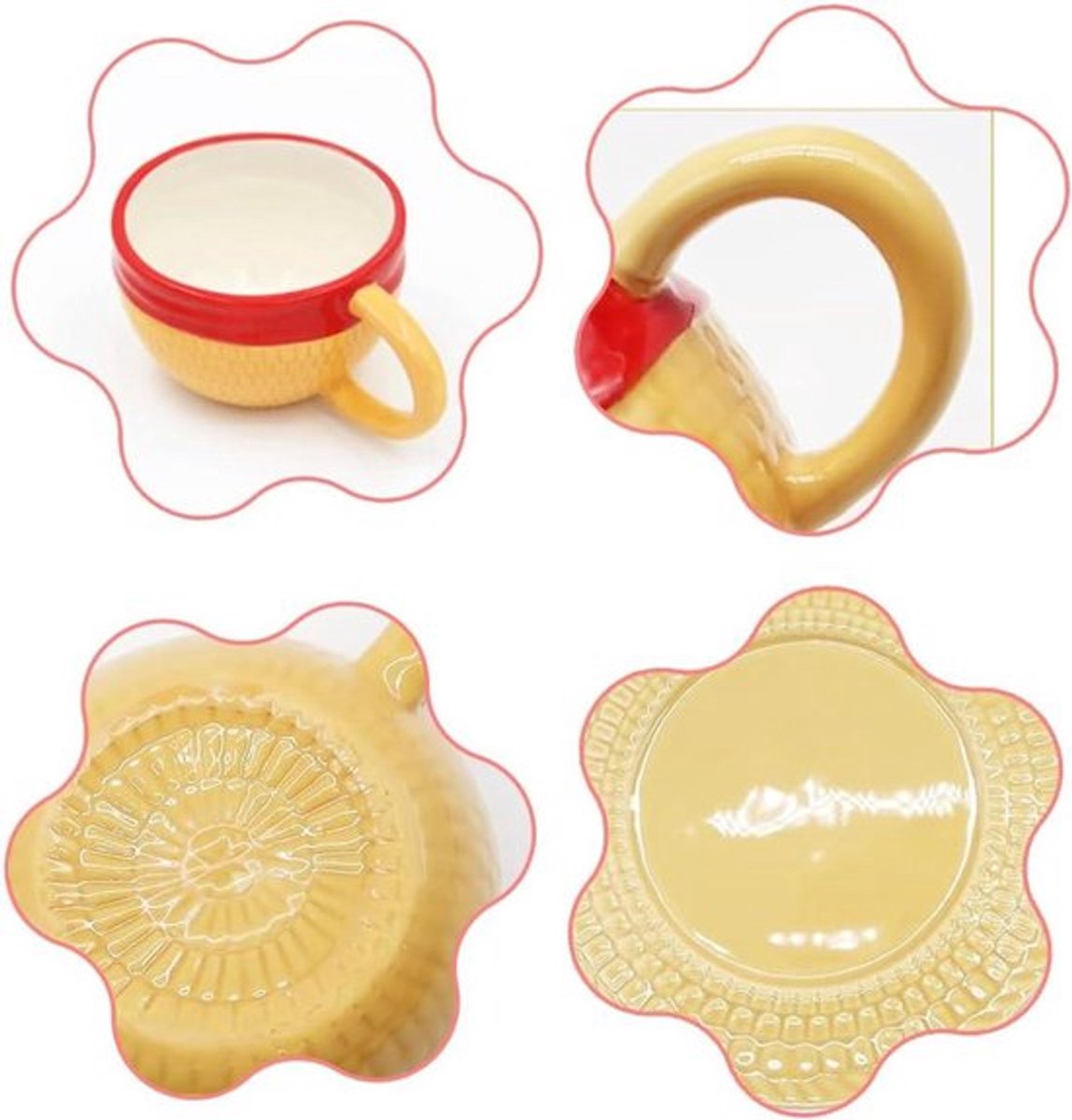 Strohoed Keramische Koffiemok - Anime Novelty Strohoed Keramische