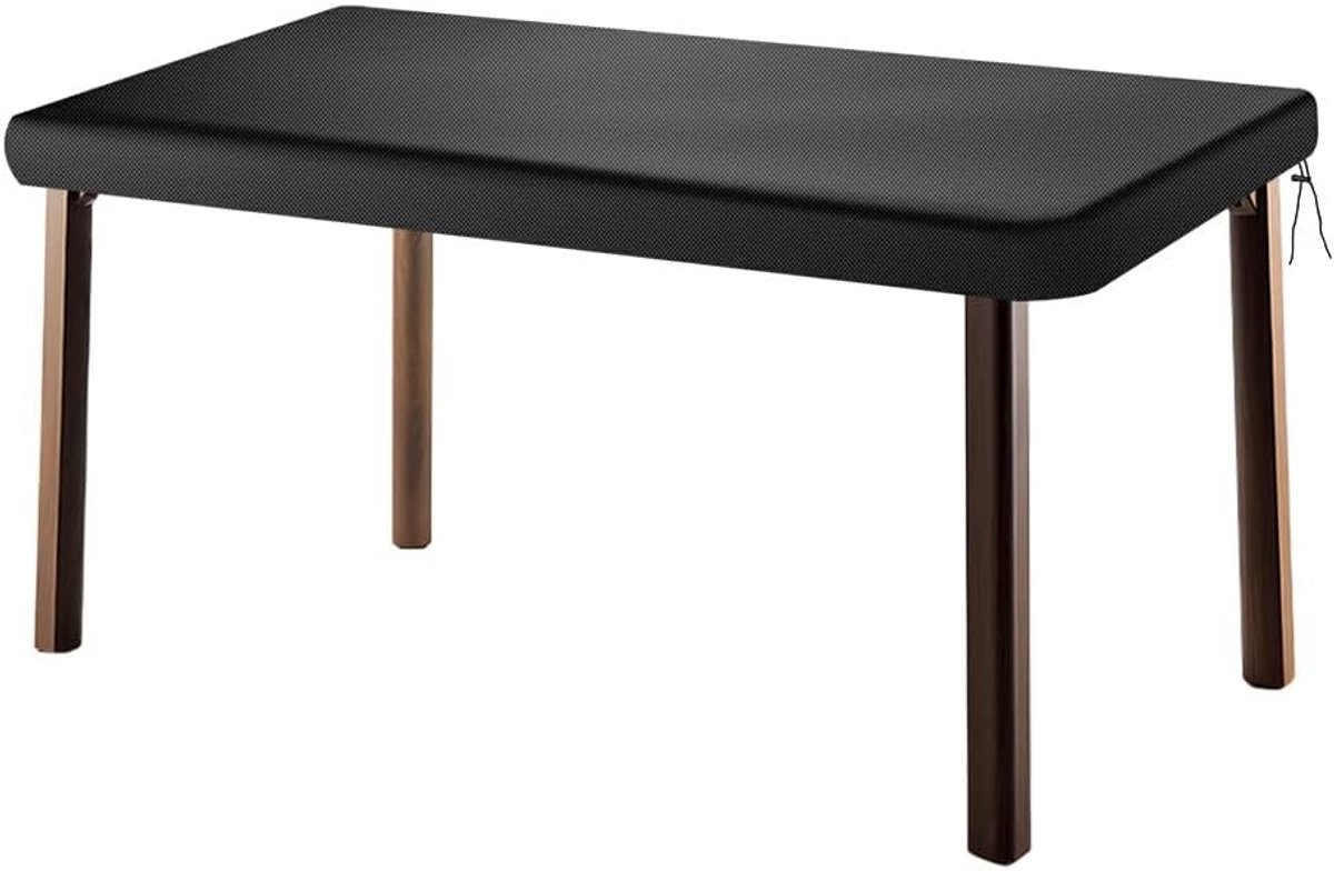 Tafelbladhoes Waterdichte Tuintafelhoes Beschermhoes Winterbestendige Tuinmeubelhoes 210D Oxford Stof UV-bestendige Tafelbladhoes met Trekkoorden Tuintafel Beschermhoes