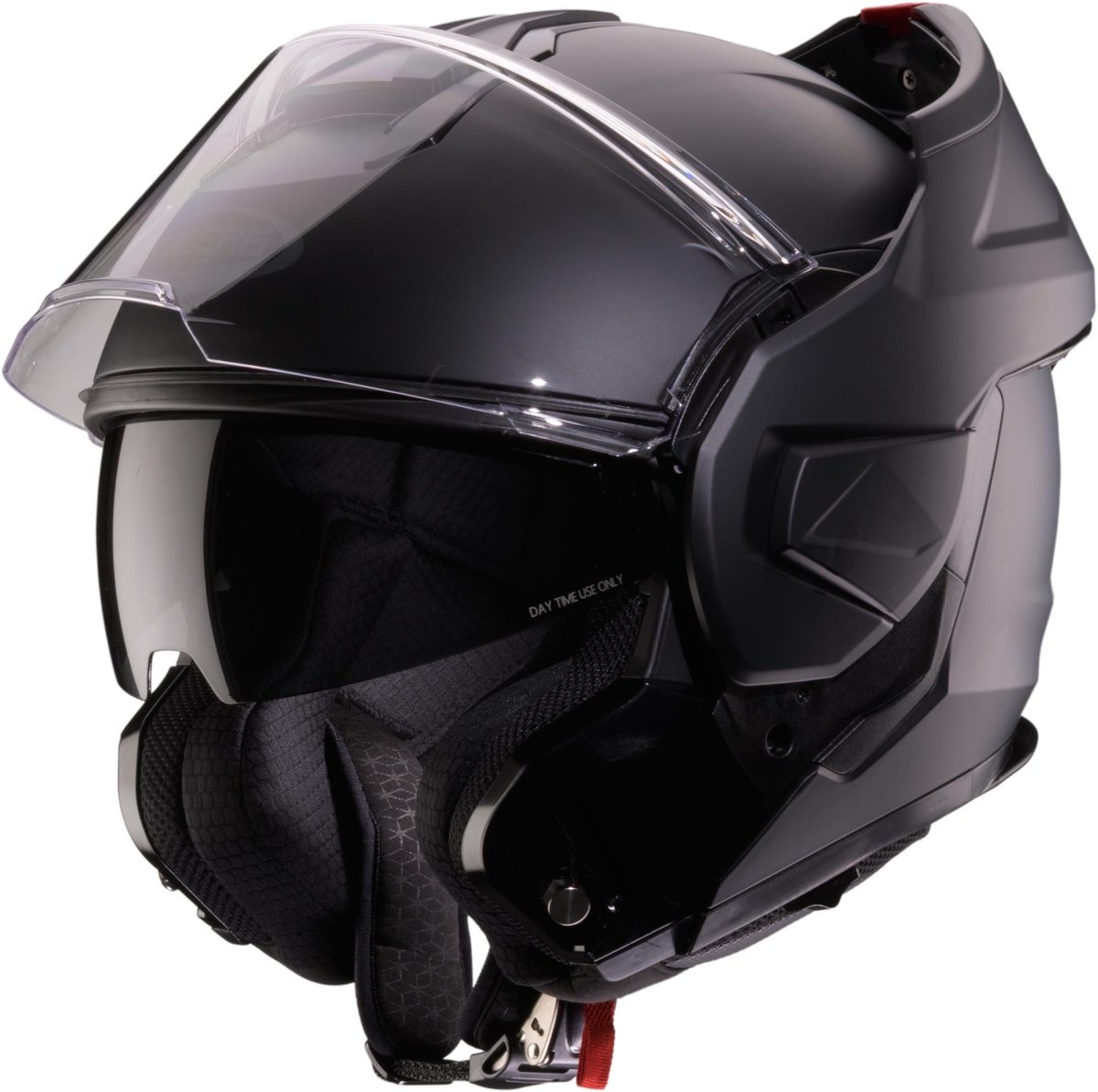 Caberg Trip - Reverse motor helm - Modulaire helm - Systeemhelm - Maat XL (61 t/m 62 cm hoofdomtrek) - Mat Zwart - met ingebouwd zonnevizier - ECE 22.06 gekeurd