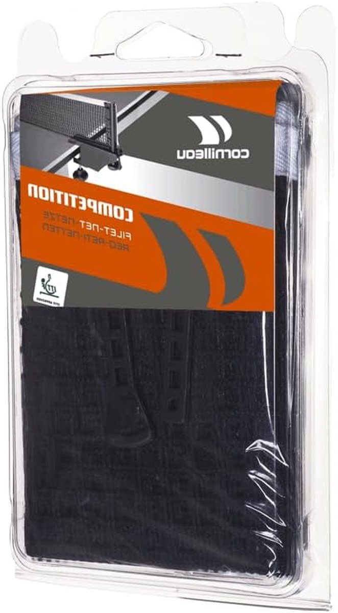 Tafeltennisnet - Wedstrijdnet - Competitie Spelen - Duurzaam Materiaal - 180 cm - Zwart
