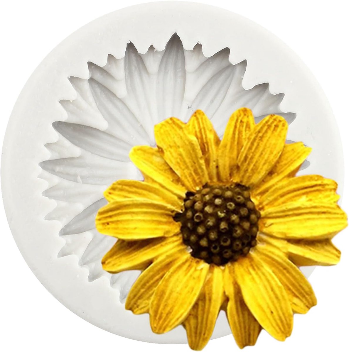 Bloemen Siliconen Mallen Zonnebloem Fondant Mould Zon Bloem Chocolade Mallen voor Suiker Cake Decoreren Cupcake Topper Gum Paste Candy Polymeer Klei