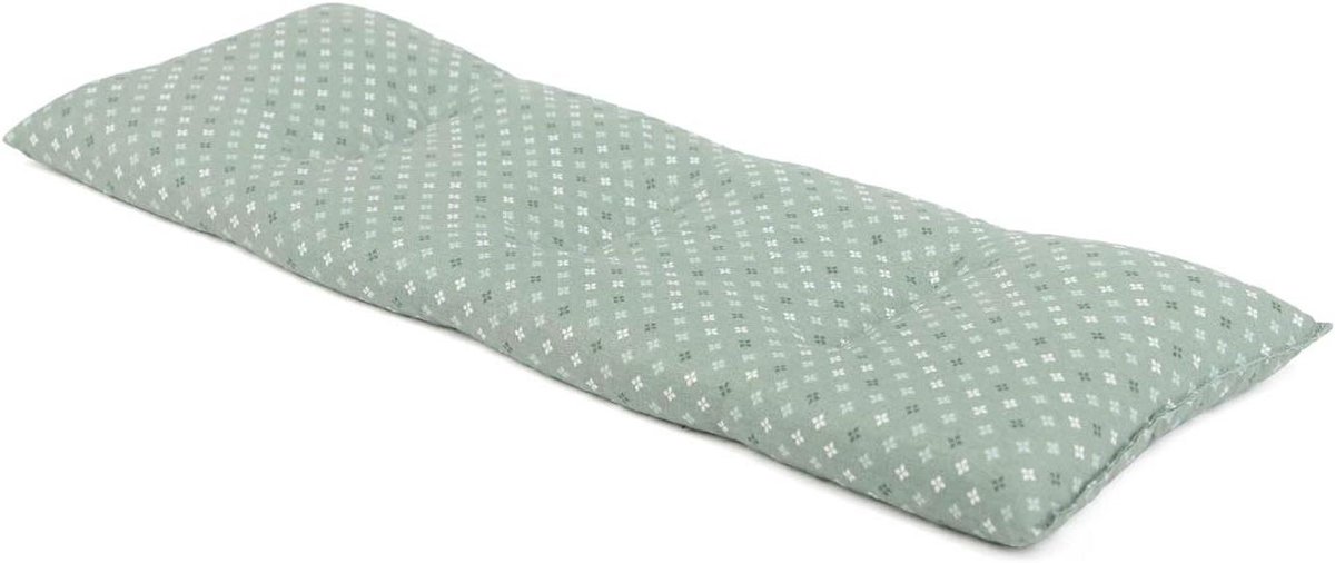 Korrelkussen - Warmtekussen Tarwe - Spanning Verlichten - Wintertarwe Vulling - 44 x 17 cm - Groen