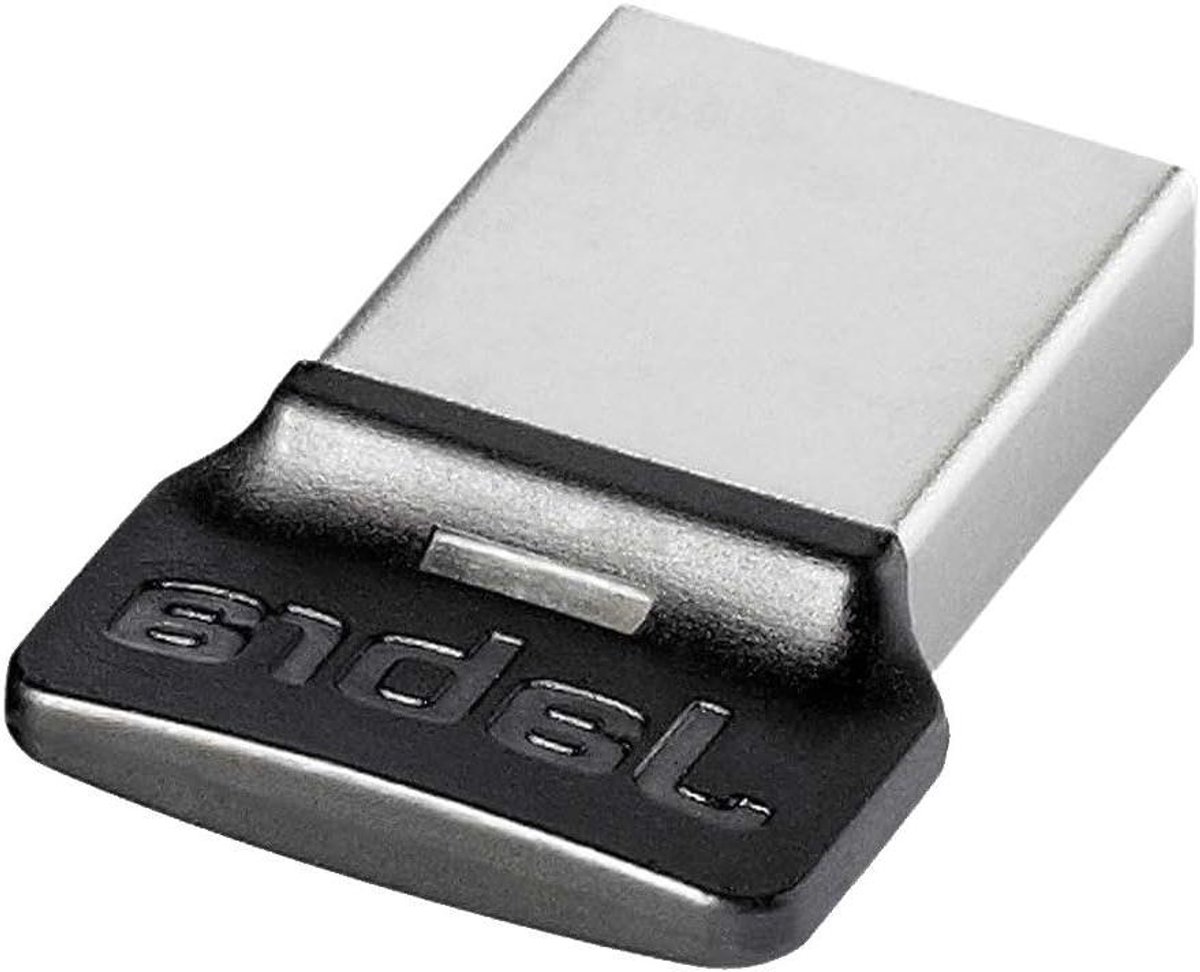 USB Adapter - Bluetooth Dongle - Draadloze Connectiviteit - Uitstekend Bereik - 90m Bereik - Zwart/Zilver