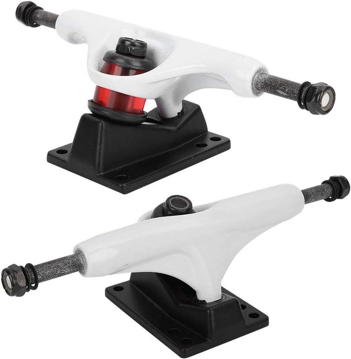 Skateboard Trucks - Longboard Brug - Buitensporten - Premium Aluminium - 2 stuks - Wit