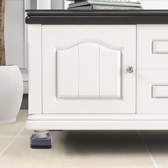 Set van 4 Meubelverhogers 4 cm Hoog - Stabiele Anti-slip Verhogingen voor Bank, Wasmachine en Tafel van Merkloos — afbeelding 5