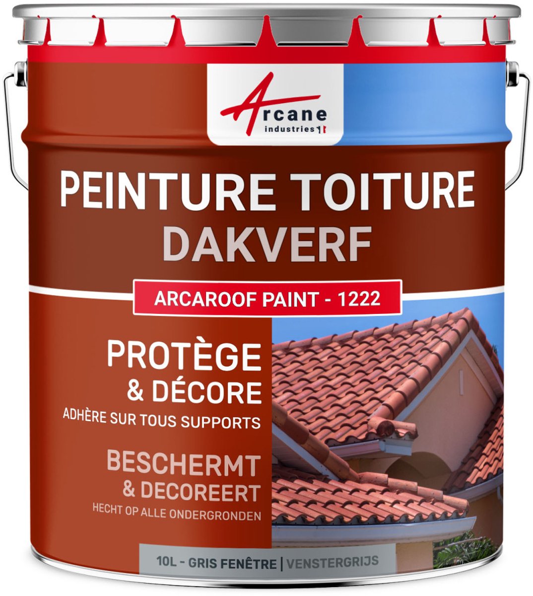 Dak- en Dakpannenverf: ARCAROOF PAINT - 1222