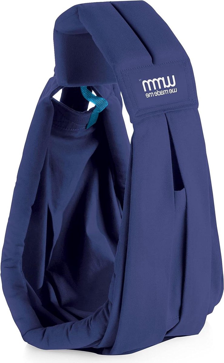 Babydrager - Draagzak Draagdoek - Baby Dagen - Vijf Draagposities - 36-159 kg - Blauw