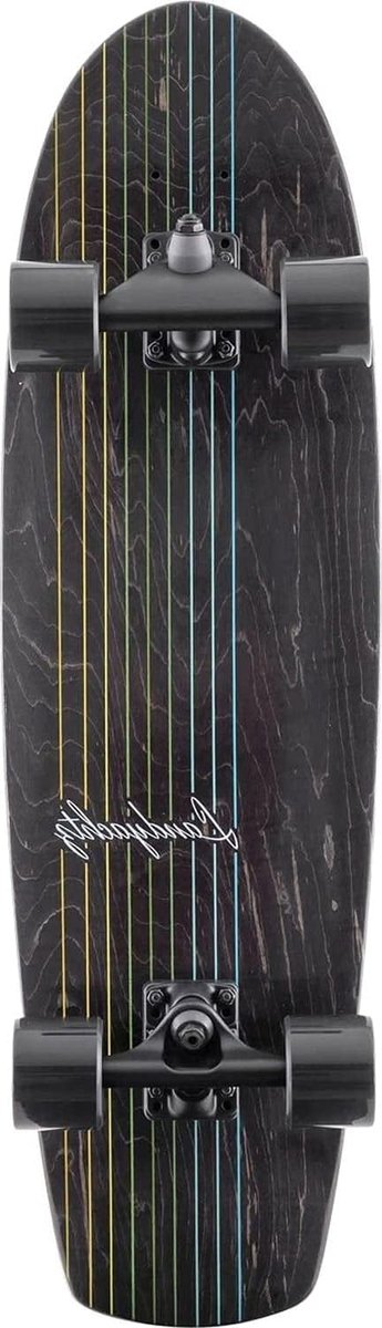 Longboard Complete Skateboard Deck Cruisen en Transport Pintail Vorm 31.2 inch