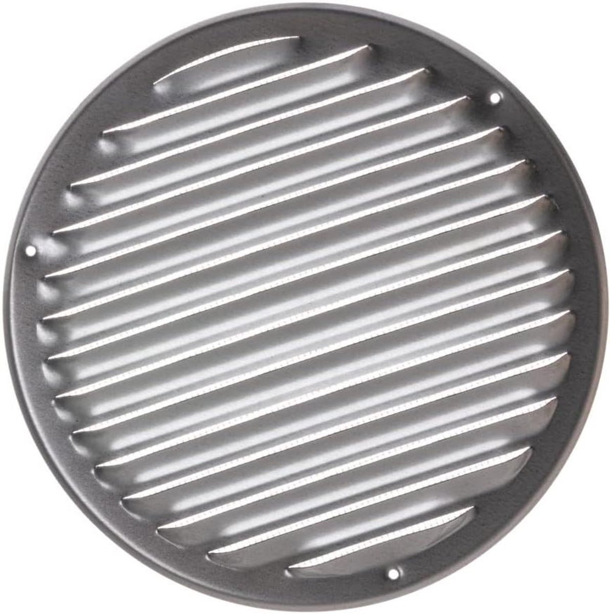 Ventilatierooster - Luchtcirculatie rooster - Luchtstroom reguleren - Geïntegreerd insectenhor - Ø 200mm - Verzinkt