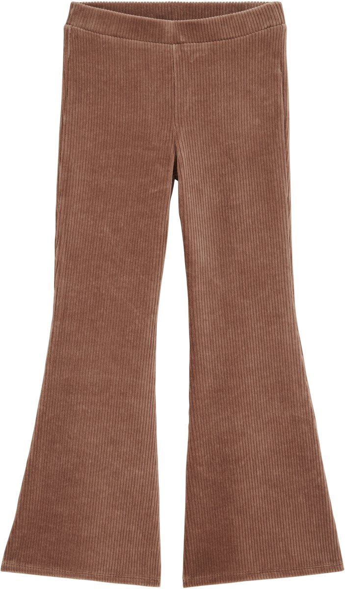 WE Fashion Meisjes velvet flared legging