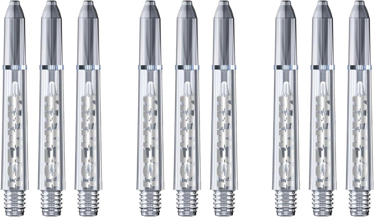 Dart Stems - Shafts - Darten - Polycarbonaat Constructie - 35 mm - Transparant
