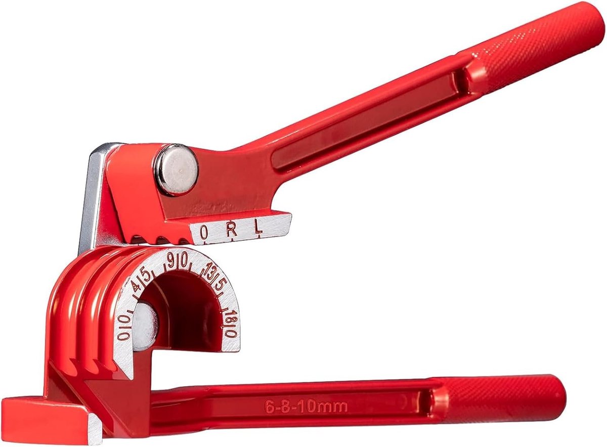 Professionele Pijpbuiger voor Koper, Aluminium en Zachte Metalen - 0-180 Graden Buigapparatuur voor Precisiewerk en Klusprojecten