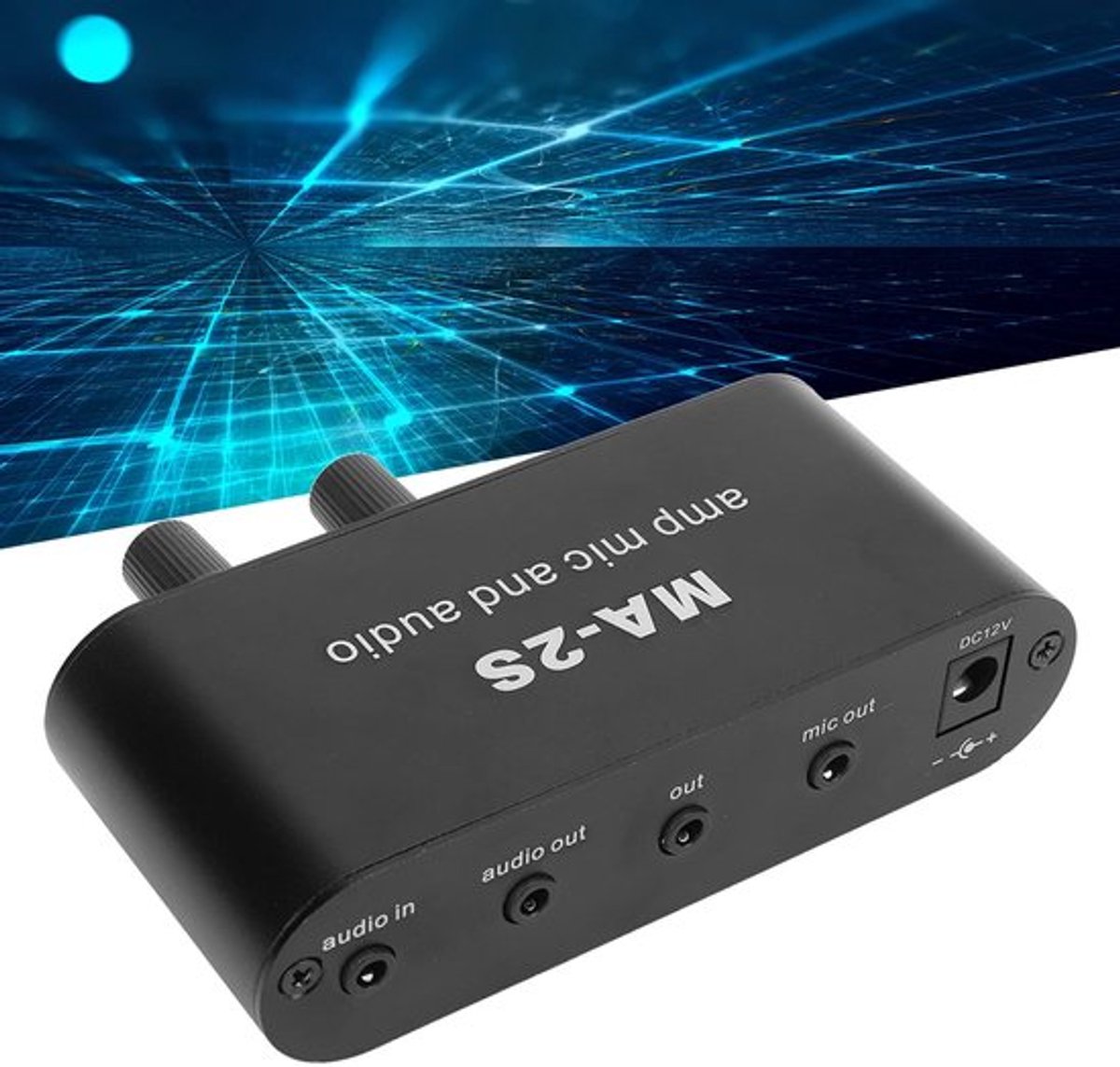 Onf3 - Dc12v Stereo Audio Voorversterker - Hoofdtelefoonversterker