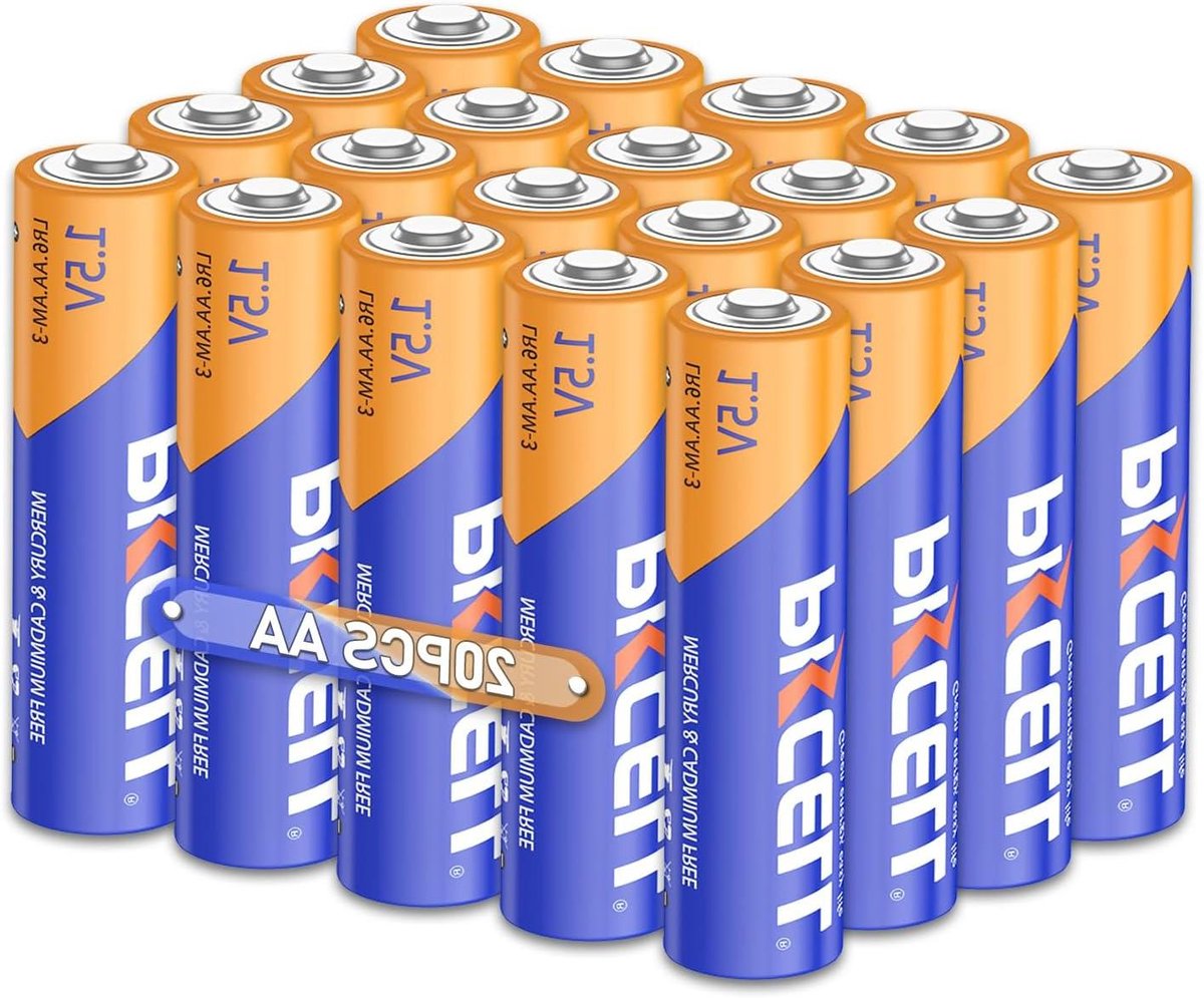 AA Batterijen - Alkaline Batterijen LR6 - Dagelijkse Apparaten - 10 Jaar Houdbaar - 20 Stuks - Niet gespecificeerd