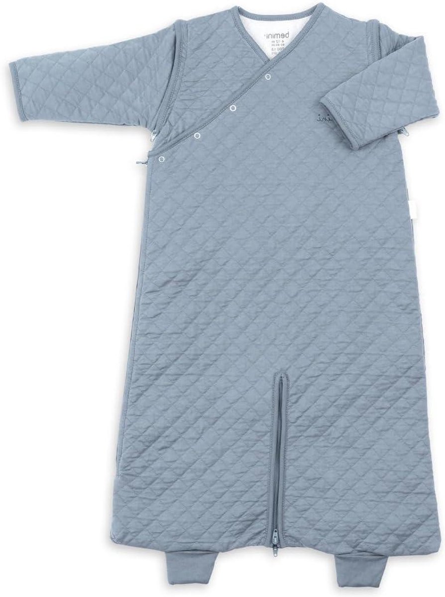Gewatteerde Slaapzak - Trappelzak Baby - Baby Slapen - Pady Quilted Jersey - TOG 1.5 - Blauw