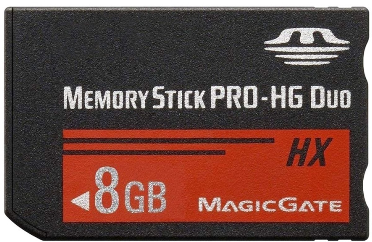 8 GB Memory Stick Pro Duo HX-geheugenkaart - 30 MB / seconde hoge snelheid, voor gebruik met PlayStation Portable (100% werkelijke capaciteit)