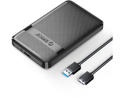 Let op type!! ORICO 2577U3 raster textuur ontwerp 2 5 inch ABS USB 3.0 Hard Drive behuizing Box(Black)