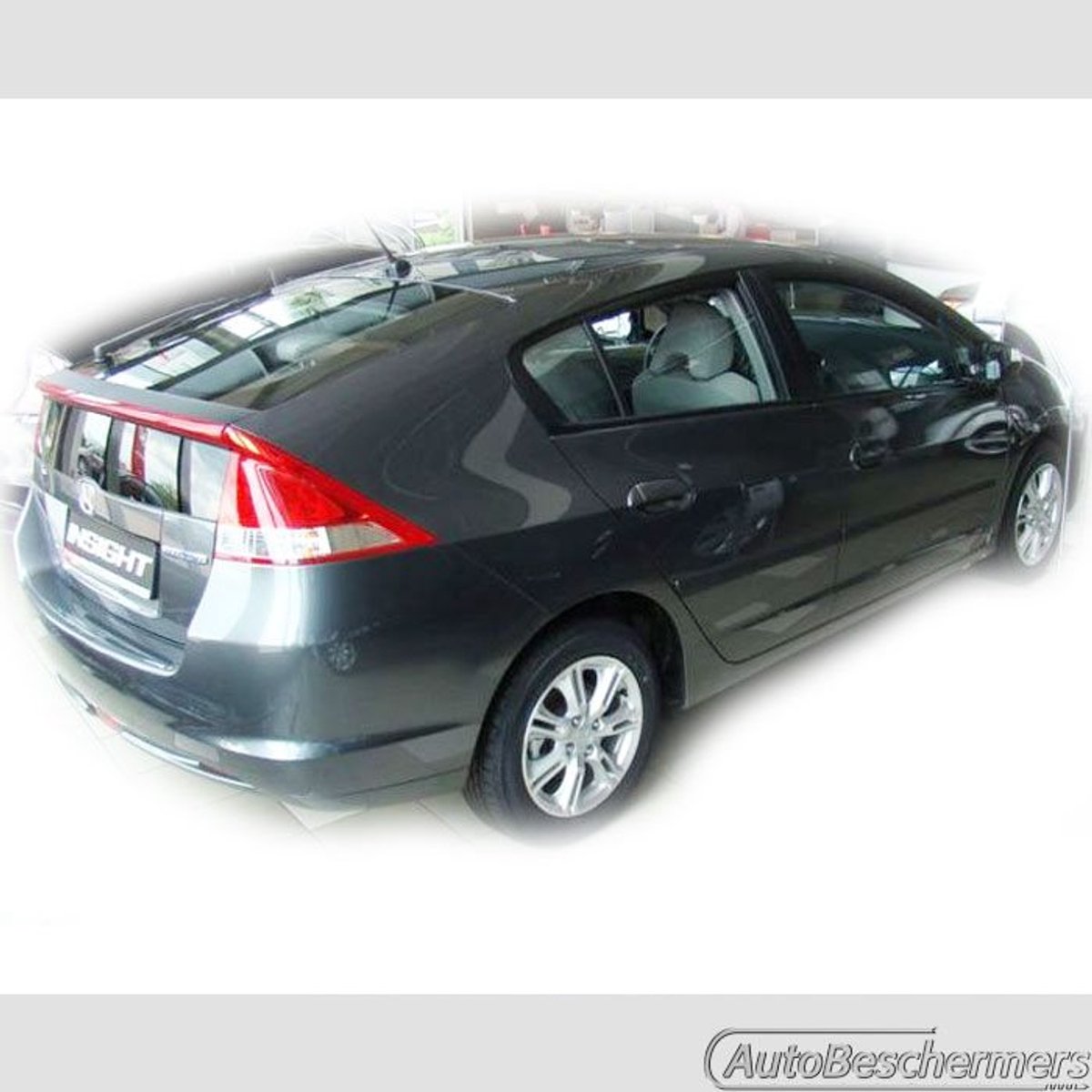 Stootlijsten set zwart voor Honda Insight 2011-. De stootstrips zijn zelfklevend. Set a 4 stuks (#1620)