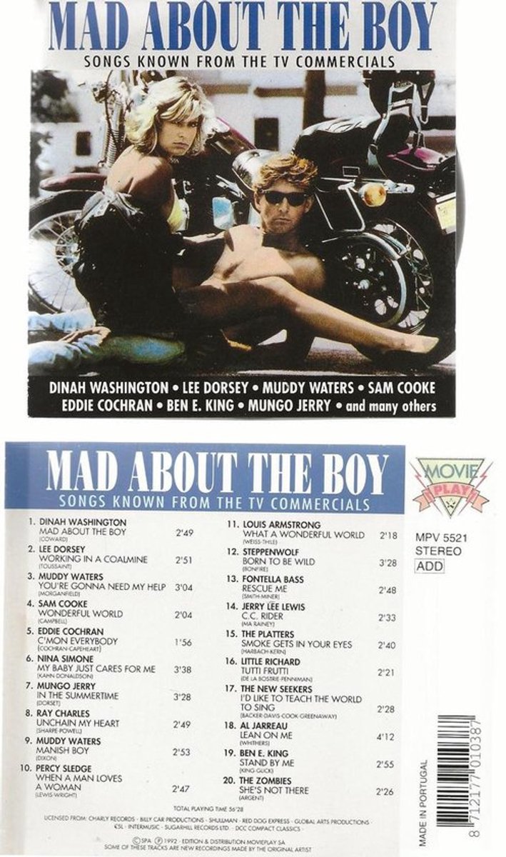 MAD ABOUT THE BOY - TV Commercials