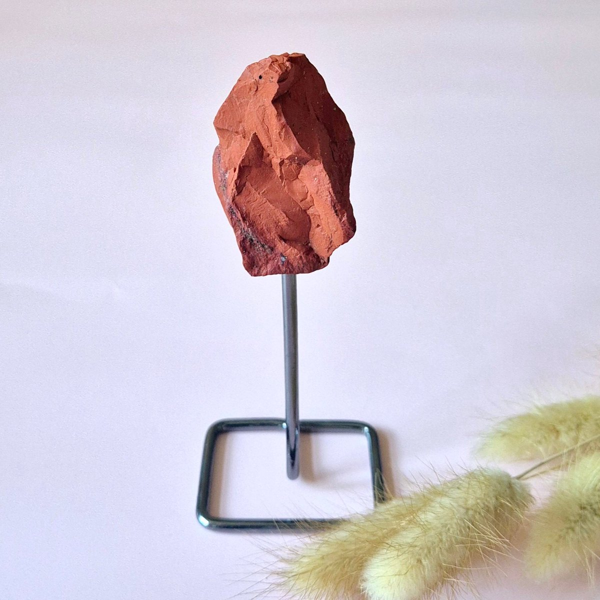 Ruwe edelsteen op standaard – ca. 12cm | Meerdere steensoorten